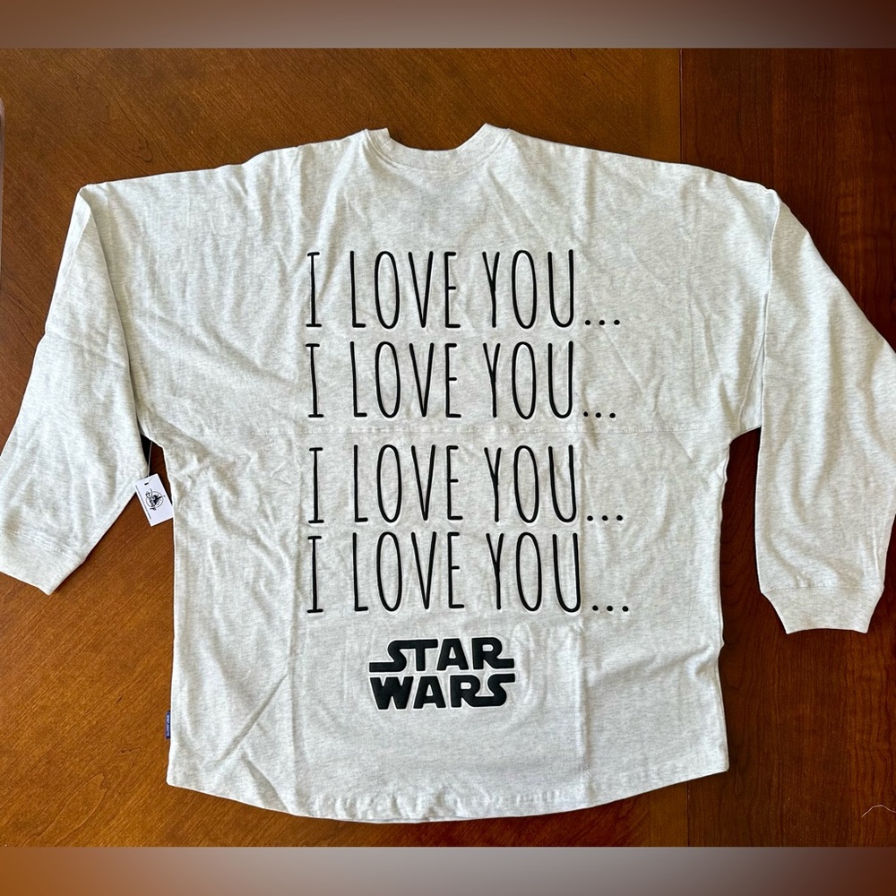 Han Solo "I Love You" Star Wars Spirit Jersey - NWT - size XL